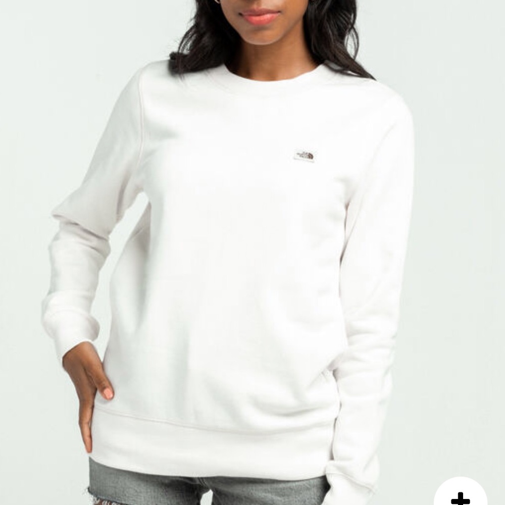 North face Heritage patch sweatshirt